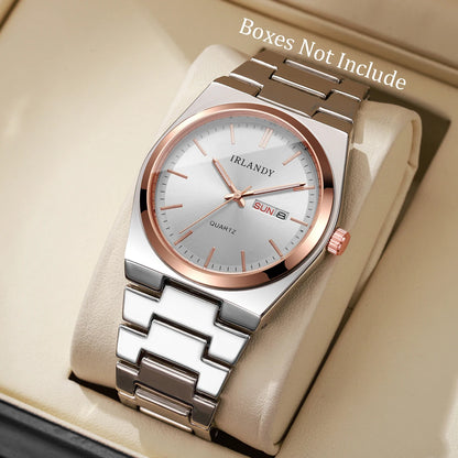 PrestigeTime™ – Luxury Business Quartz Watch