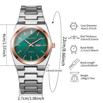 PrestigeTime™ – Luxury Business Quartz Watch