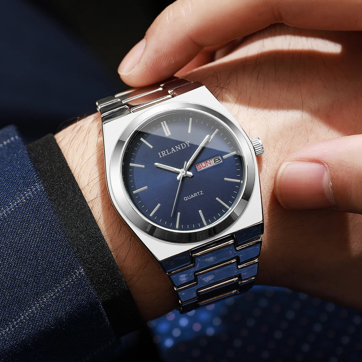 PrestigeTime™ – Luxury Business Quartz Watch